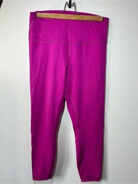 Lululemon Hot Pink Wunder Under Leggings size 12
